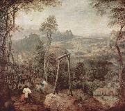 Painting of a gallow, Pieter Bruegel the Elder